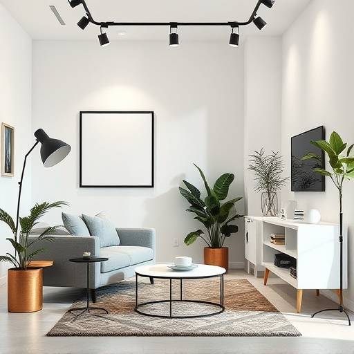 Detailed interior view of The Detail Den with product photography setup
