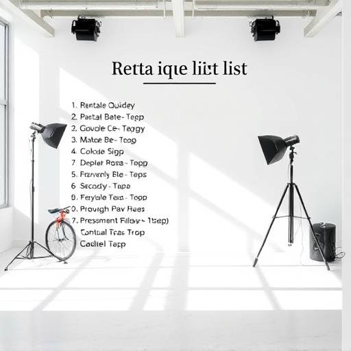 List of equipment rental